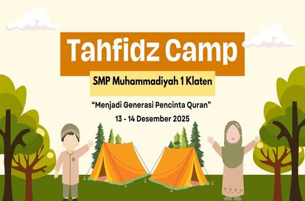 Cetak Generasi Pecinta Qur’an, SMP Muhammadiyah 1 Klaten Adakan Tahfidz Camp